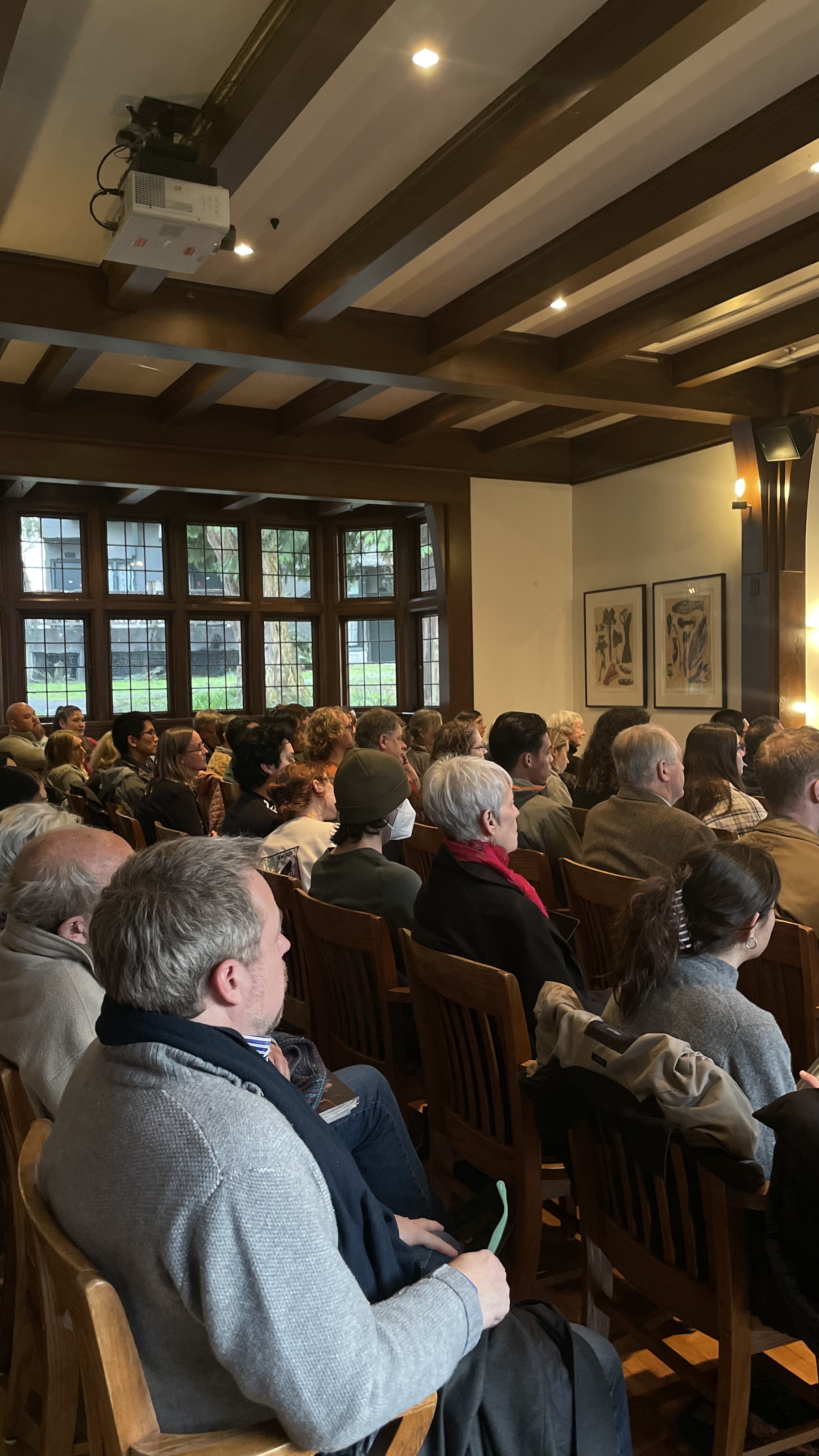 Crowd in the Coach House