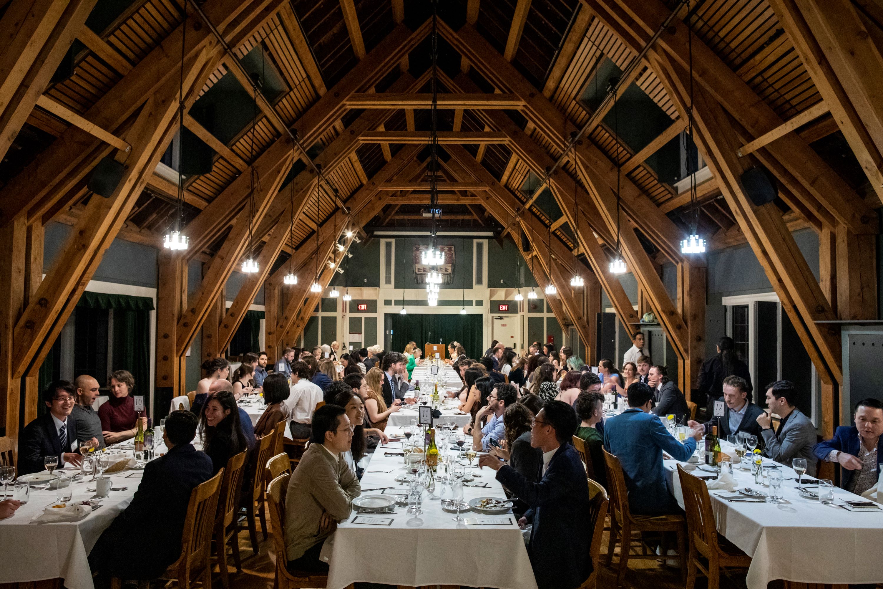 founders gala 2025 great hall with residents