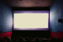 Lit screen