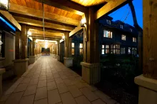 Green College and its Coach House breezeway