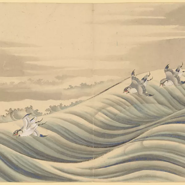 19th century Japanese print, unknown artist